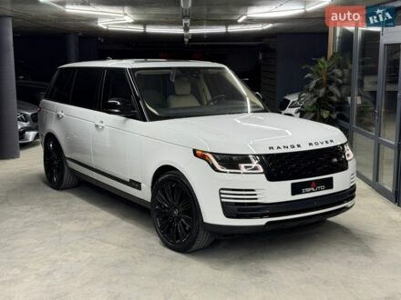 Білий Ленд Ровер Рендж Ровер, об'ємом двигуна 5 л та пробігом 82 тис. км за 54500 $, фото 1 на Automoto.ua