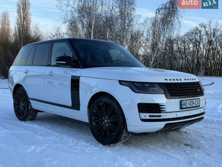 Белый Ленд Ровер Рендж Ровер, объемом двигателя 3 л и пробегом 74 тыс. км за 56000 $, фото 1 на Automoto.ua