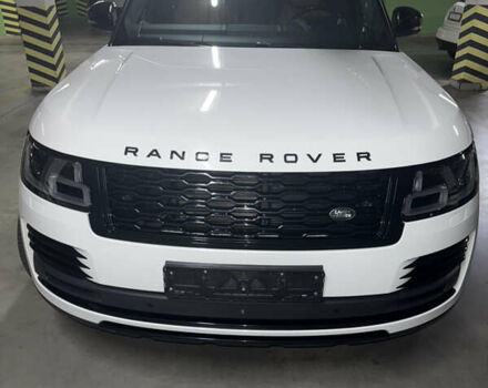 Белый Ленд Ровер Рендж Ровер, объемом двигателя 4.37 л и пробегом 102 тыс. км за 67500 $, фото 1 на Automoto.ua