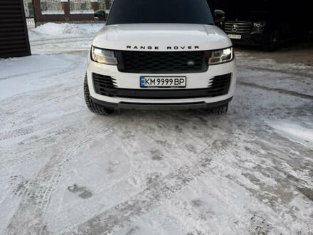Білий Ленд Ровер Рендж Ровер, об'ємом двигуна 5 л та пробігом 90 тис. км за 70000 $, фото 1 на Automoto.ua