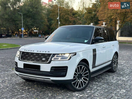 Ленд Ровер Рендж Ровер 2019 в Днепре (Днепропетровске) на Automoto.ua Белый Ленд Ровер Рендж Ровер, объемом двигателя 5 л и пробегом 147 тыс. км за 64000 $, фото 1 на Automoto.ua