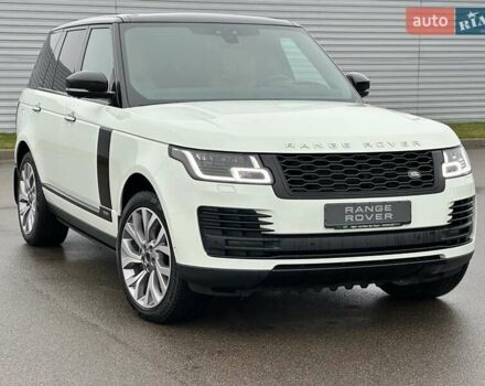 Белый Ленд Ровер Рендж Ровер, объемом двигателя 3 л и пробегом 75 тыс. км за 89900 $, фото 1 на Automoto.ua