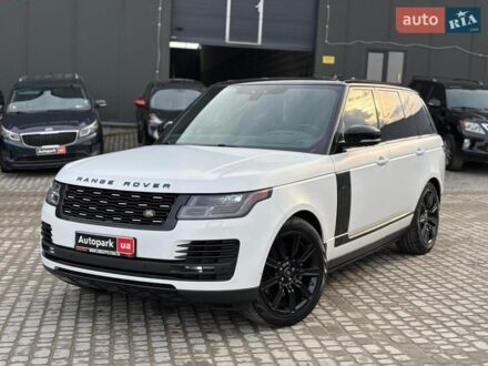 Белый Ленд Ровер Рендж Ровер, объемом двигателя 5 л и пробегом 72 тыс. км за 75990 $, фото 1 на Automoto.ua