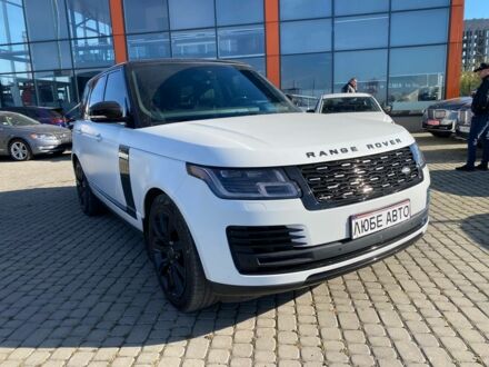 Ленд Ровер Рендж Ровер 2021 в Львове на Automoto.ua Белый Ленд Ровер Рендж Ровер, объемом двигателя 5 л и пробегом 48 тыс. км за 99900 $, фото 1 на Automoto.ua