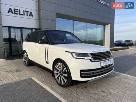 Ленд Ровер Рендж Ровер 2023 у Дніпро (Дніпропетровську) на Automoto.ua Білий Ленд Ровер Рендж Ровер, об'ємом двигуна 4.39 л та пробігом 48 тис. км за 179000 $, фото 1 на Automoto.ua