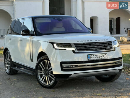 Ленд Ровер Рендж Ровер 2023 у Белой Церкве на Automoto.ua Білий Ленд Ровер Рендж Ровер, об'ємом двигуна 3 л та пробігом 54 тис. км за 152000 $, фото 1 на Automoto.ua
