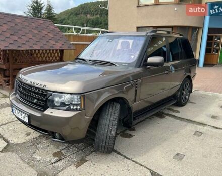 Бежевый Ленд Ровер Рендж Ровер, объемом двигателя 4.37 л и пробегом 215 тыс. км за 25000 $, фото 3 на Automoto.ua