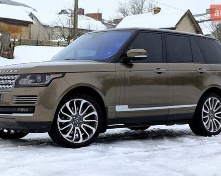 Бежевий Ленд Ровер Рендж Ровер, об'ємом двигуна 4.4 л та пробігом 208 тис. км за 36900 $, фото 6 на Automoto.ua