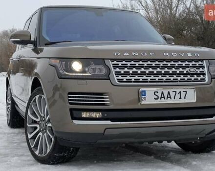 Бежевий Ленд Ровер Рендж Ровер, об'ємом двигуна 4.4 л та пробігом 208 тис. км за 36900 $, фото 3 на Automoto.ua