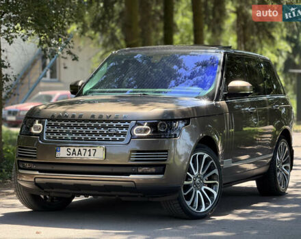 Бежевый Ленд Ровер Рендж Ровер, объемом двигателя 4.4 л и пробегом 208 тыс. км за 39900 $, фото 10 на Automoto.ua