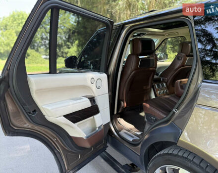 Бежевый Ленд Ровер Рендж Ровер, объемом двигателя 4.4 л и пробегом 208 тыс. км за 39777 $, фото 20 на Automoto.ua