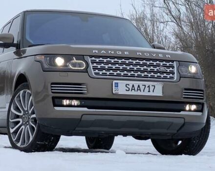 Бежевий Ленд Ровер Рендж Ровер, об'ємом двигуна 4.4 л та пробігом 208 тис. км за 36900 $, фото 1 на Automoto.ua