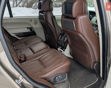 Бежевий Ленд Ровер Рендж Ровер, об'ємом двигуна 4.4 л та пробігом 208 тис. км за 36900 $, фото 19 на Automoto.ua