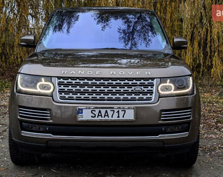 Бежевый Ленд Ровер Рендж Ровер, объемом двигателя 4.4 л и пробегом 208 тыс. км за 37750 $, фото 1 на Automoto.ua