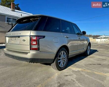 Бежевый Ленд Ровер Рендж Ровер, объемом двигателя 3 л и пробегом 123 тыс. км за 7000 $, фото 2 на Automoto.ua