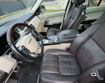 Бежевий Ленд Ровер Рендж Ровер, об'ємом двигуна 2.99 л та пробігом 128 тис. км за 42700 $, фото 17 на Automoto.ua