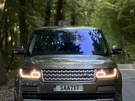 Бежевый Ленд Ровер Рендж Ровер, объемом двигателя 4.4 л и пробегом 208 тыс. км за 36900 $, фото 1 на Automoto.ua
