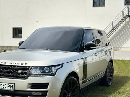 Бежевый Ленд Ровер Рендж Ровер, объемом двигателя 5 л и пробегом 170 тыс. км за 35000 $, фото 1 на Automoto.ua