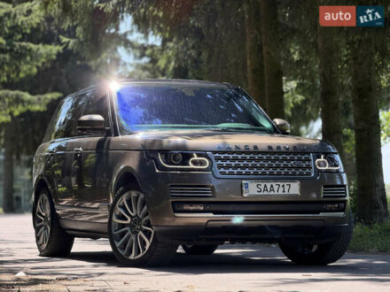 Бежевий Ленд Ровер Рендж Ровер, об'ємом двигуна 4.4 л та пробігом 208 тис. км за 39777 $, фото 1 на Automoto.ua