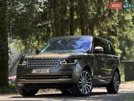 Ленд Ровер Рендж Ровер 2014 в Тернополе на Automoto.ua Бежевый Ленд Ровер Рендж Ровер, объемом двигателя 4.4 л и пробегом 208 тыс. км за 43000 $, фото 1 на Automoto.ua