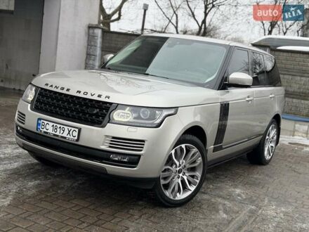 Бежевый Ленд Ровер Рендж Ровер, объемом двигателя 2.99 л и пробегом 130 тыс. км за 48500 $, фото 1 на Automoto.ua