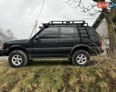 Черный Ленд Ровер Рендж Ровер, объемом двигателя 4.55 л и пробегом 210 тыс. км за 15500 $, фото 2 на Automoto.ua