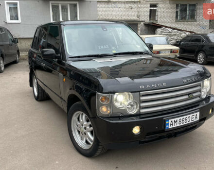 Чорний Ленд Ровер Рендж Ровер, об'ємом двигуна 4.4 л та пробігом 277 тис. км за 7300 $, фото 7 на Automoto.ua