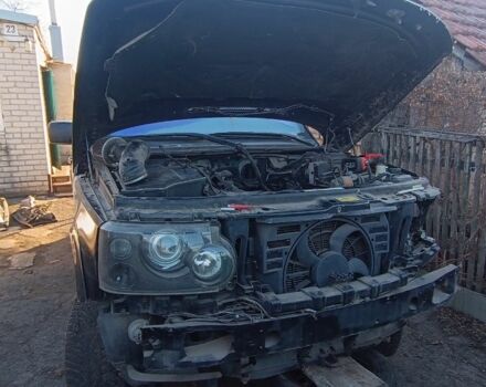 Чорний Ленд Ровер Рендж Ровер, об'ємом двигуна 4.4 л та пробігом 220 тис. км за 4200 $, фото 5 на Automoto.ua