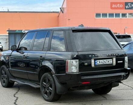 Черный Ленд Ровер Рендж Ровер, объемом двигателя 4.4 л и пробегом 395 тыс. км за 6200 $, фото 3 на Automoto.ua