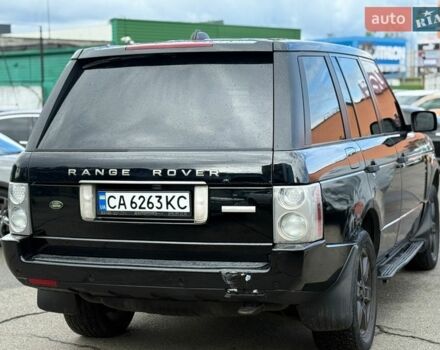 Черный Ленд Ровер Рендж Ровер, объемом двигателя 4.4 л и пробегом 395 тыс. км за 6200 $, фото 4 на Automoto.ua