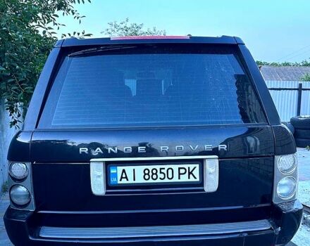 Черный Ленд Ровер Рендж Ровер, объемом двигателя 4.4 л и пробегом 450 тыс. км за 7500 $, фото 10 на Automoto.ua