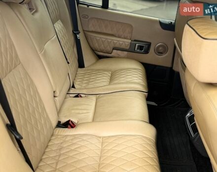 Черный Ленд Ровер Рендж Ровер, объемом двигателя 4.4 л и пробегом 395 тыс. км за 6200 $, фото 7 на Automoto.ua