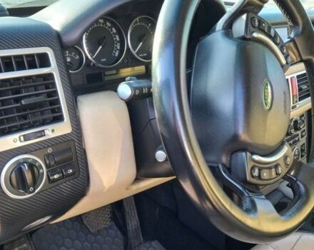 Черный Ленд Ровер Рендж Ровер, объемом двигателя 2.93 л и пробегом 364 тыс. км за 9600 $, фото 13 на Automoto.ua