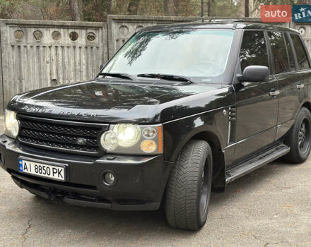 Черный Ленд Ровер Рендж Ровер, объемом двигателя 4.4 л и пробегом 395 тыс. км за 6800 $, фото 3 на Automoto.ua