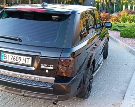 Черный Ленд Ровер Рендж Ровер, объемом двигателя 4.2 л и пробегом 180 тыс. км за 12500 $, фото 2 на Automoto.ua