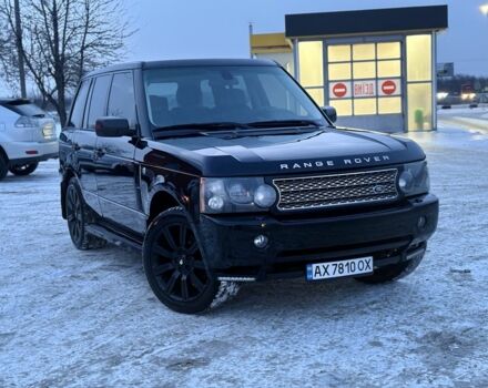 Черный Ленд Ровер Рендж Ровер, объемом двигателя 4.4 л и пробегом 381 тыс. км за 8000 $, фото 1 на Automoto.ua