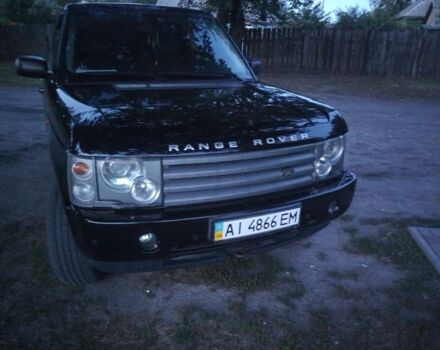 Черный Ленд Ровер Рендж Ровер, объемом двигателя 3 л и пробегом 340 тыс. км за 9000 $, фото 6 на Automoto.ua