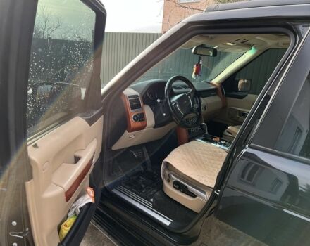 Черный Ленд Ровер Рендж Ровер, объемом двигателя 4.2 л и пробегом 270 тыс. км за 13000 $, фото 6 на Automoto.ua