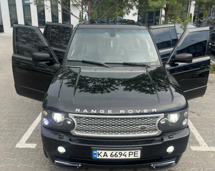 Черный Ленд Ровер Рендж Ровер, объемом двигателя 4.4 л и пробегом 332 тыс. км за 8900 $, фото 1 на Automoto.ua