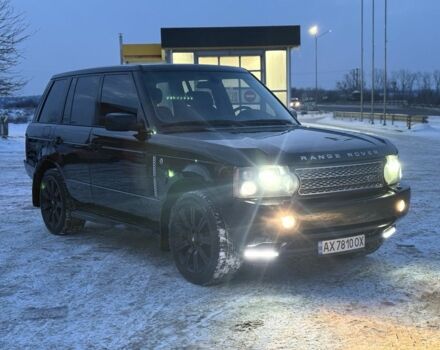 Черный Ленд Ровер Рендж Ровер, объемом двигателя 4.4 л и пробегом 381 тыс. км за 8000 $, фото 8 на Automoto.ua