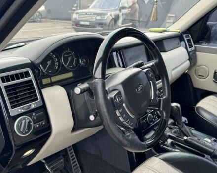 Черный Ленд Ровер Рендж Ровер, объемом двигателя 4.2 л и пробегом 400 тыс. км за 8200 $, фото 3 на Automoto.ua