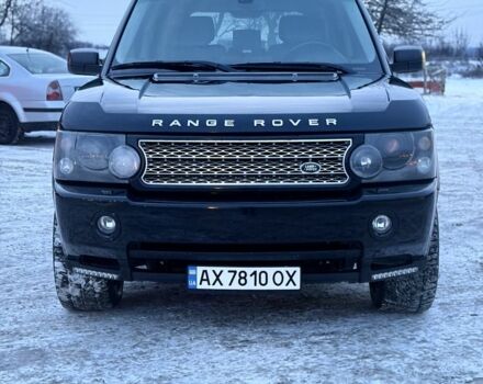 Черный Ленд Ровер Рендж Ровер, объемом двигателя 4.4 л и пробегом 381 тыс. км за 8000 $, фото 4 на Automoto.ua