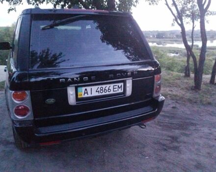 Черный Ленд Ровер Рендж Ровер, объемом двигателя 3 л и пробегом 340 тыс. км за 9000 $, фото 9 на Automoto.ua