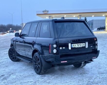 Черный Ленд Ровер Рендж Ровер, объемом двигателя 4.4 л и пробегом 381 тыс. км за 8000 $, фото 3 на Automoto.ua