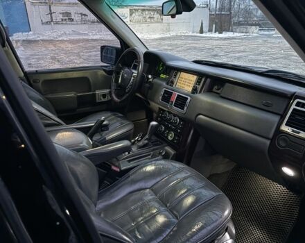 Черный Ленд Ровер Рендж Ровер, объемом двигателя 4.4 л и пробегом 381 тыс. км за 8000 $, фото 13 на Automoto.ua