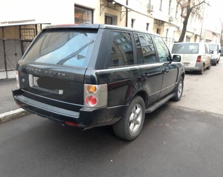 Черный Ленд Ровер Рендж Ровер, объемом двигателя 4.4 л и пробегом 230 тыс. км за 4250 $, фото 2 на Automoto.ua