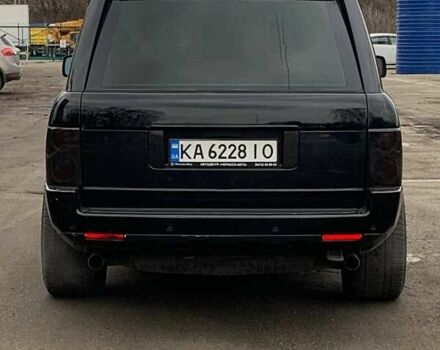 Черный Ленд Ровер Рендж Ровер, объемом двигателя 4.2 л и пробегом 255 тыс. км за 8800 $, фото 1 на Automoto.ua