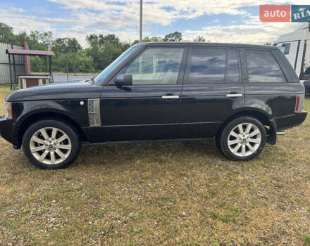 Черный Ленд Ровер Рендж Ровер, объемом двигателя 4.2 л и пробегом 180 тыс. км за 8900 $, фото 6 на Automoto.ua