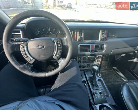 Черный Ленд Ровер Рендж Ровер, объемом двигателя 4.2 л и пробегом 310 тыс. км за 6850 $, фото 15 на Automoto.ua