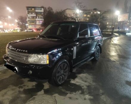Ленд Ровер Рендж Ровер 2006 в Киеве на Automoto.ua Черный Ленд Ровер Рендж Ровер, объемом двигателя 4.2 л и пробегом 312 тыс. км за 10000 $, фото 5 на Automoto.ua